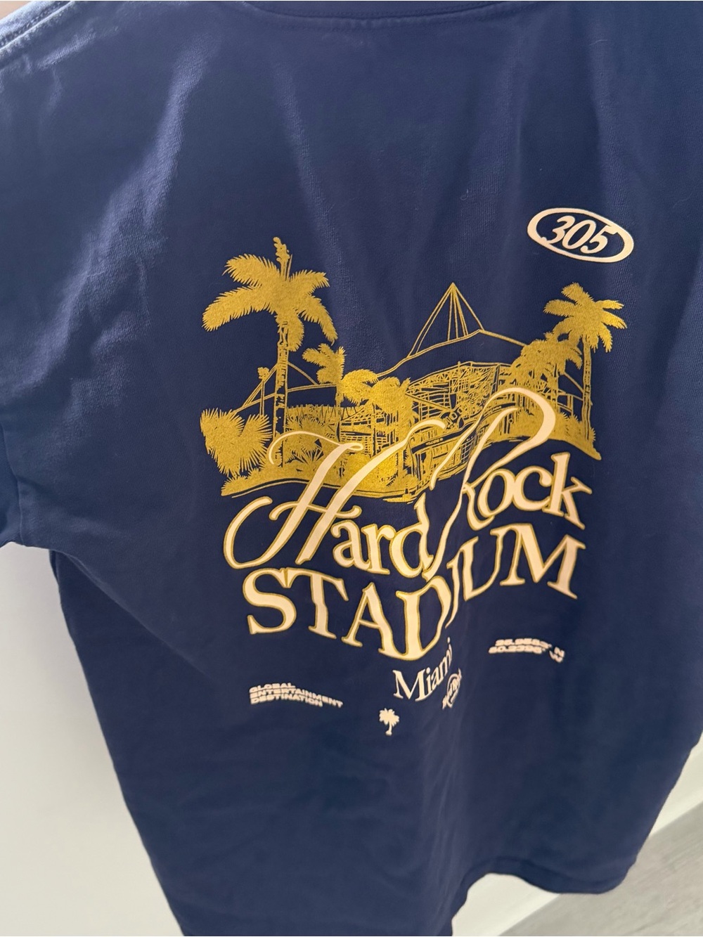 Hard Rock Stadium Miami navy t-shirt - Picture 2 of 4